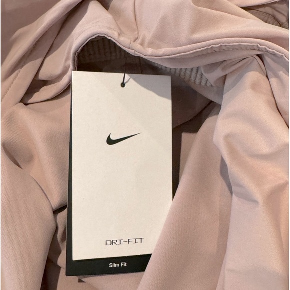 NIKE Dri-Fit Bliss Training Dress Empire Waist Sleeveless Taupe Size XXL NEW - Picture 6 of 13